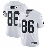 Nike Oakland Raiders #86 Lee Smith White NFL Vapor Untouchable Limited Jersey,baseball caps,new era cap wholesale,wholesale hats